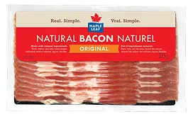 Maple Leaf Original Bacon packaging