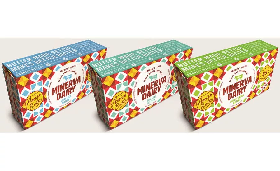 Minerva Dairy new packaging