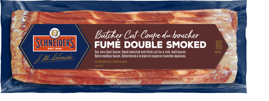 Schneiders bacon packaging