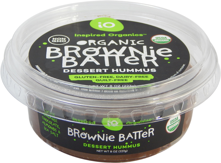Skidmore Studio Inspired Organics brownie batter dessert hummus