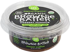 Skidmore Studio Inspired Organics brownie batter dessert hummus