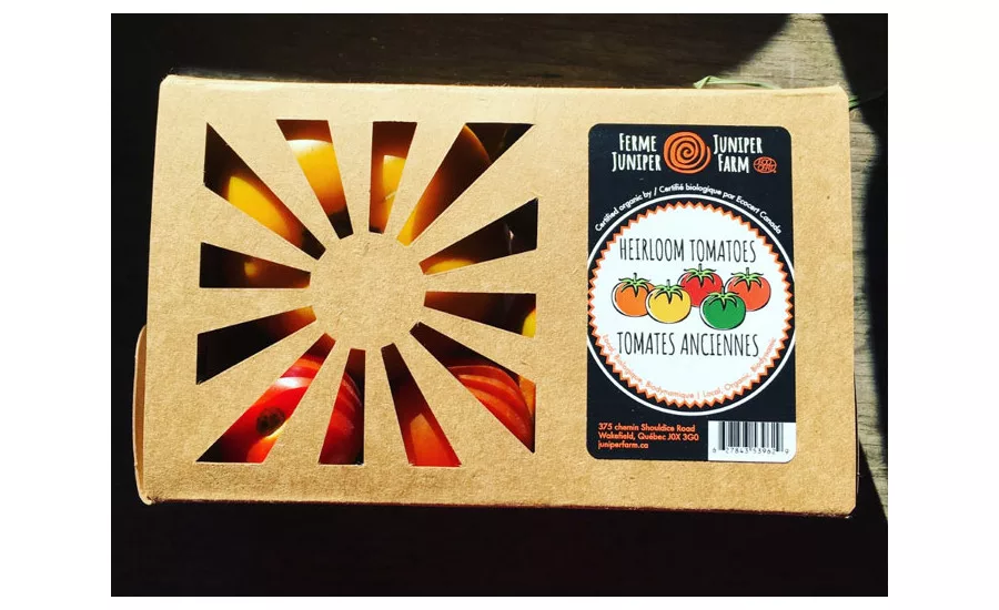 Sun Sugar Farms sustainable produce packaging