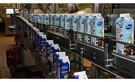 Valio milk cartons