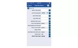 Ajinomoto Windsor food cost calc
