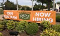 Blount Fine Foods new plant sign