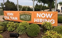 Blount Fine Foods new plant sign