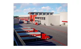 H-E-B grocery warehouse
