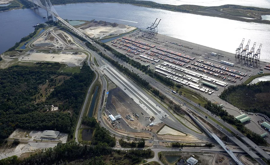 JAXPORT on-dock facility