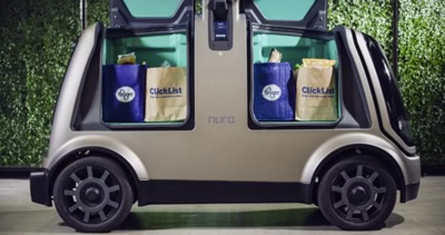 Kroger Nuro vehicle