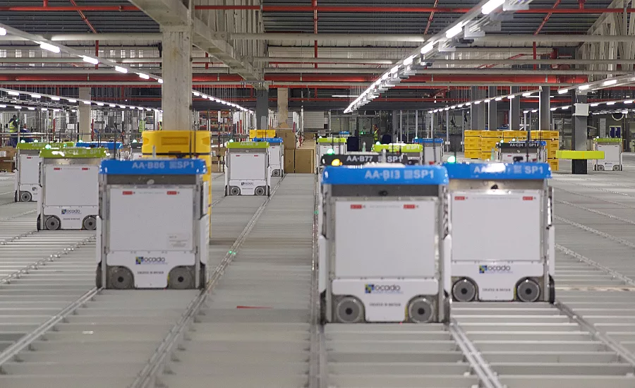 Kroger Ocaco Bots on grid