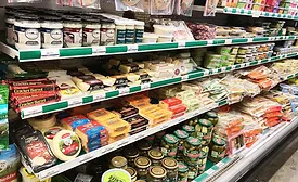 grocery refrigerated section