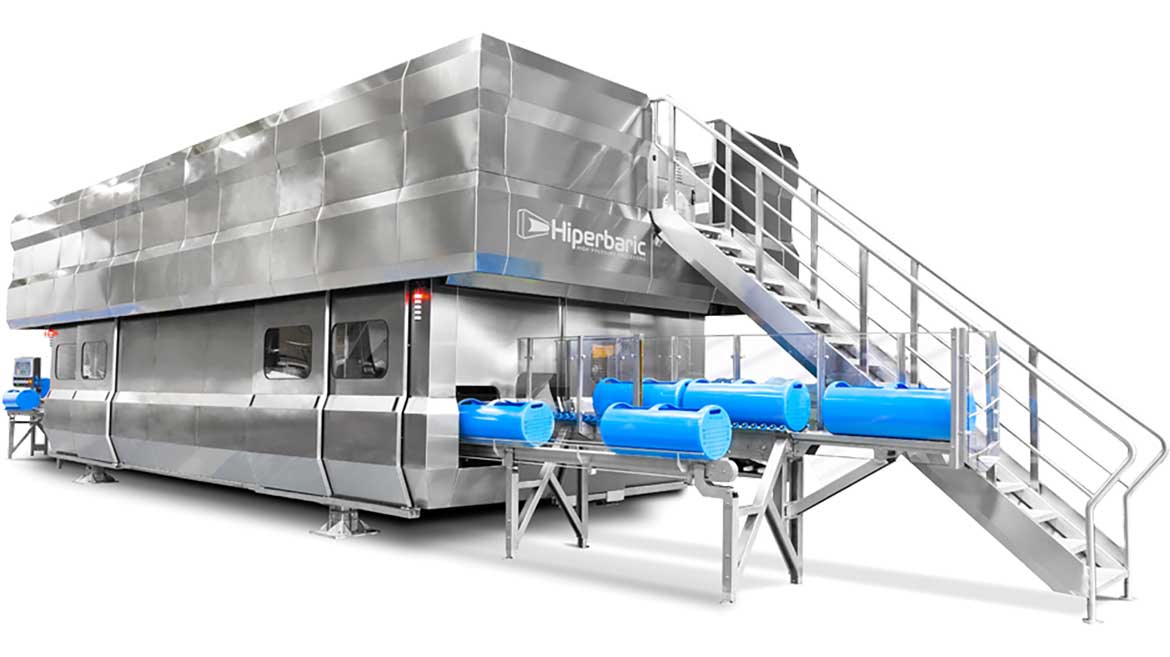 Hiperbaric’s high-pressure processing (HPP) equipment