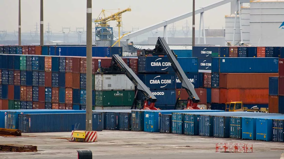 20-foot shipping container