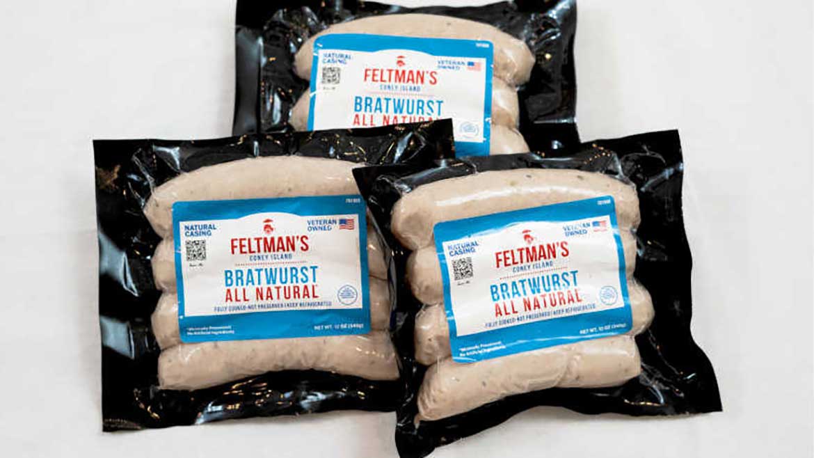 Feltmans all-natural bratwurst