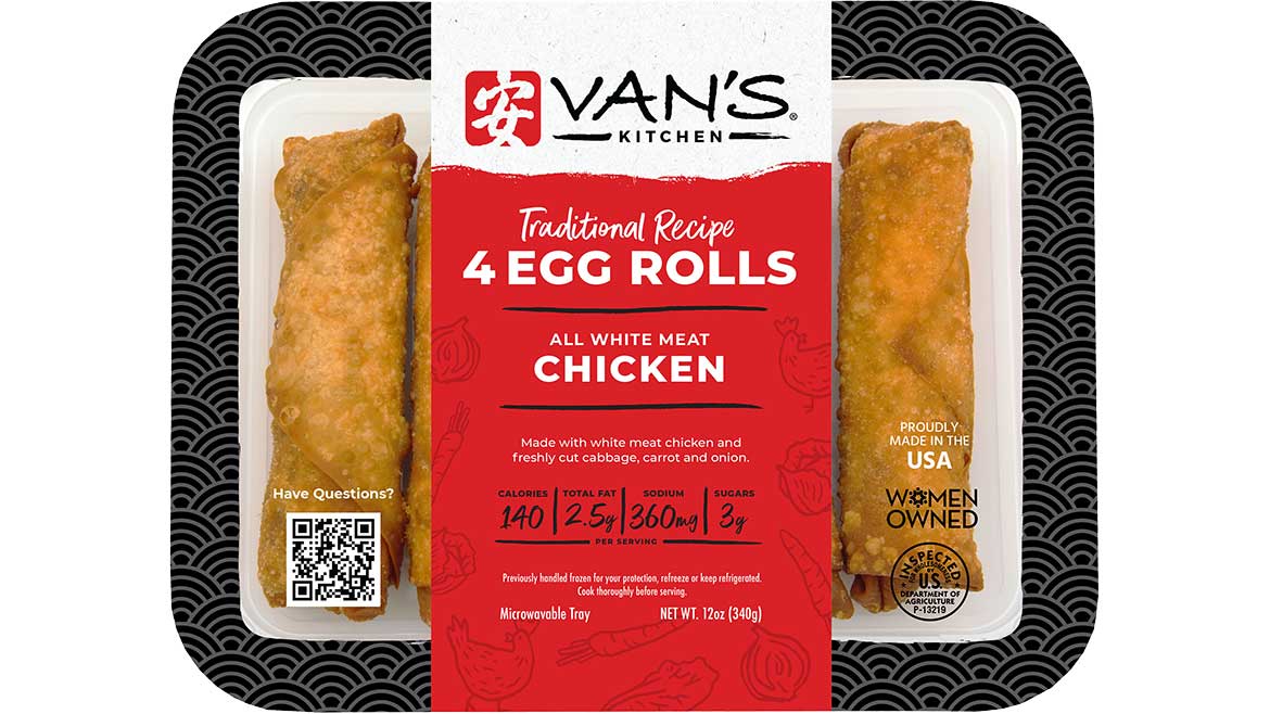 Van's Kitchen egg rolls