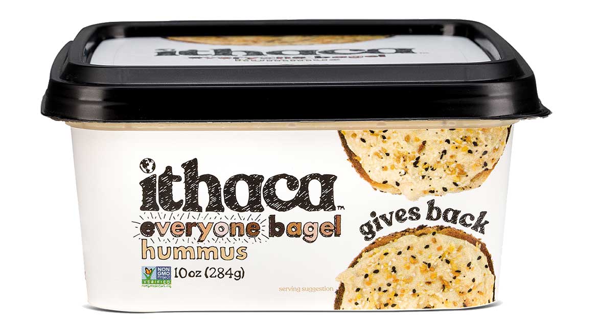 Ithaca Introduces 'Everyone Bagel' Hummus