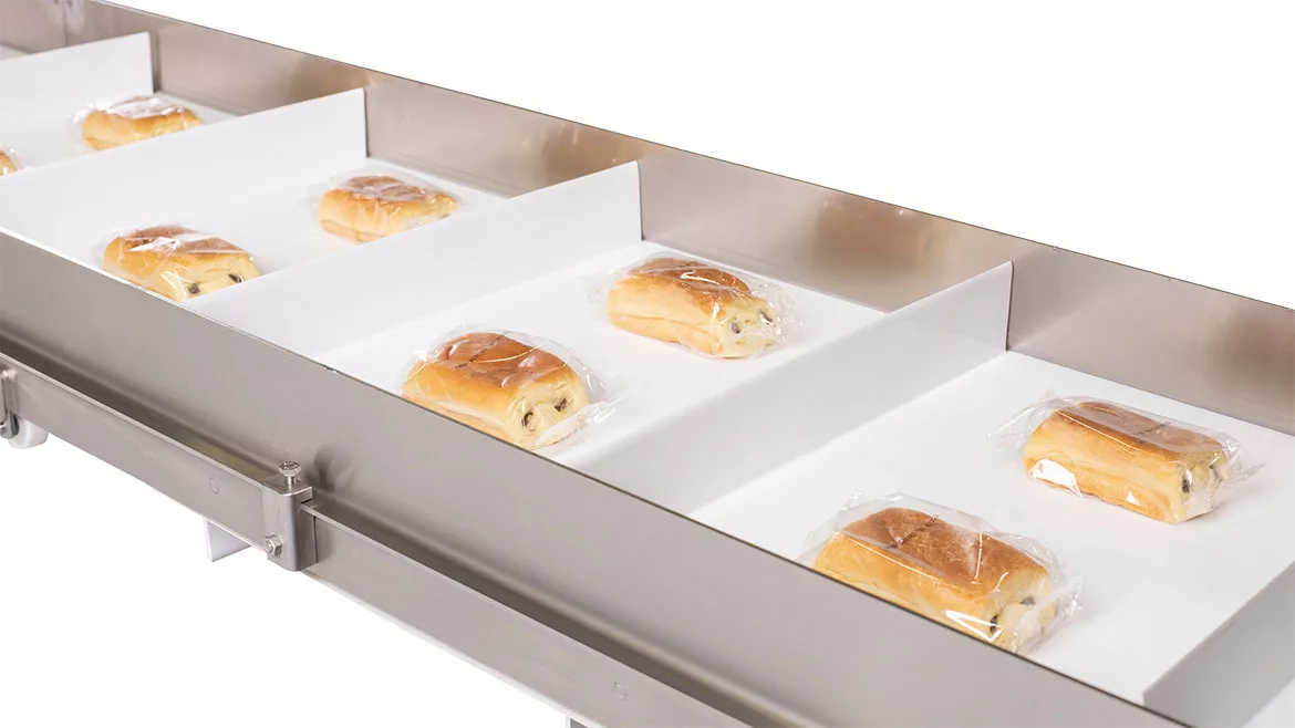 The AquaGard sanitary conveyor platform
