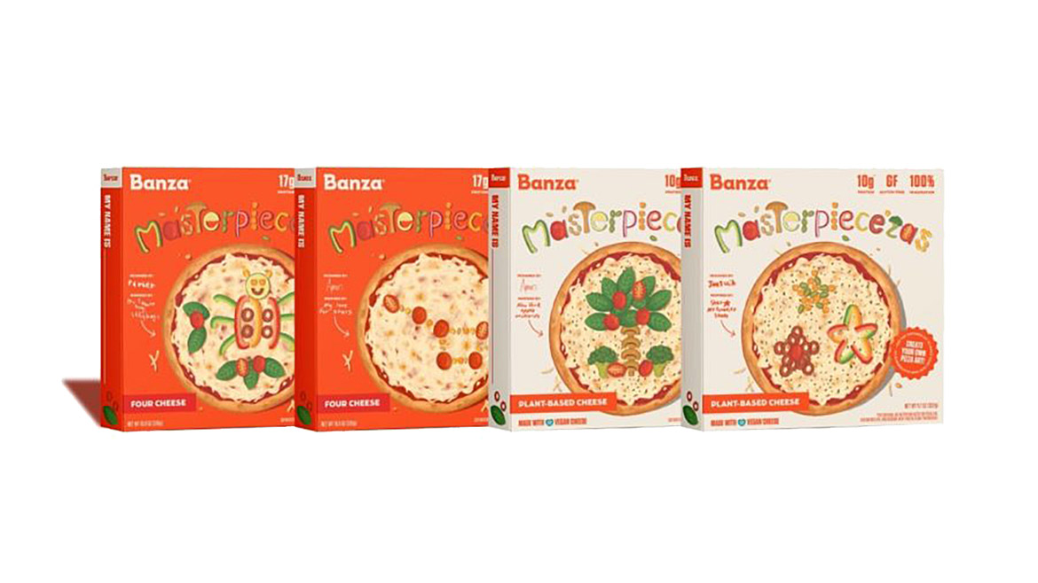 Banza Artistic Pizza Kits Help Kids Cook up Fun with Alt Protein