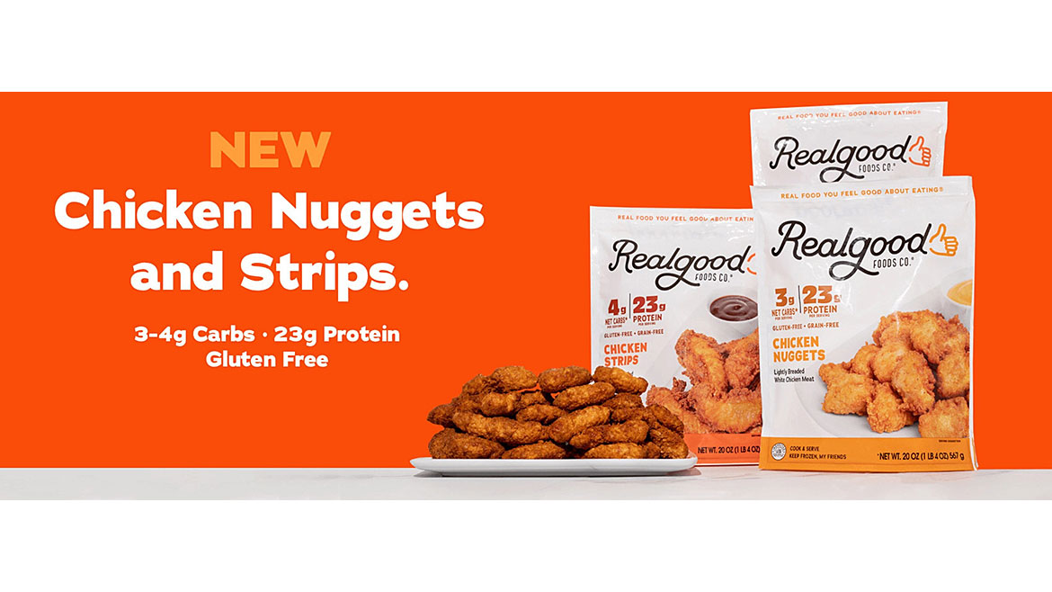 Real Good Foods Adds Low Carb, Grain Free Chicken Nuggets & Strips