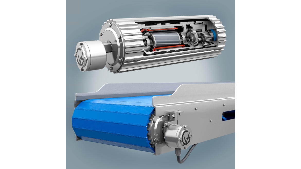 VDG’s Hygienic SSV Series Drum Motor