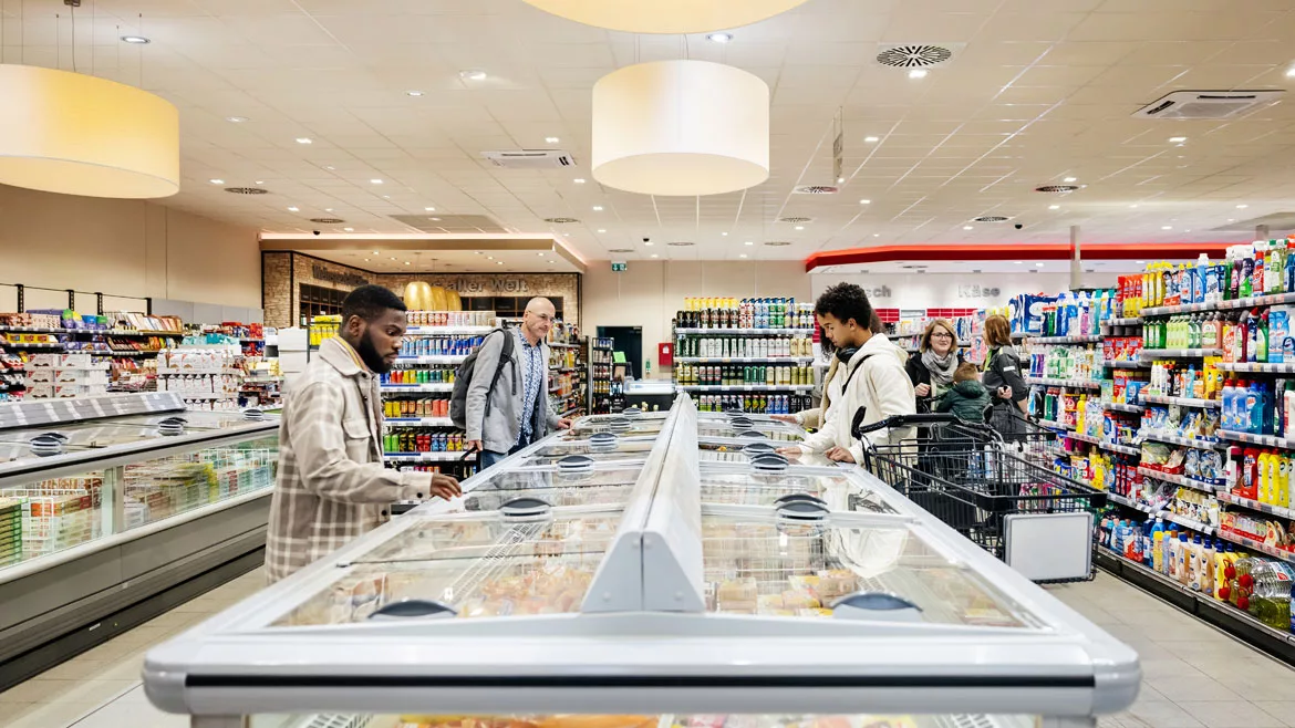 Refrigerated and frozen food