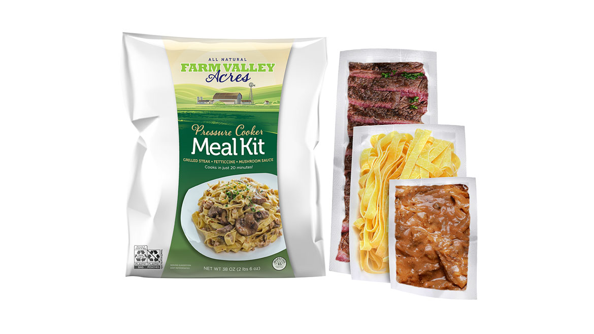 Meal kit packaging