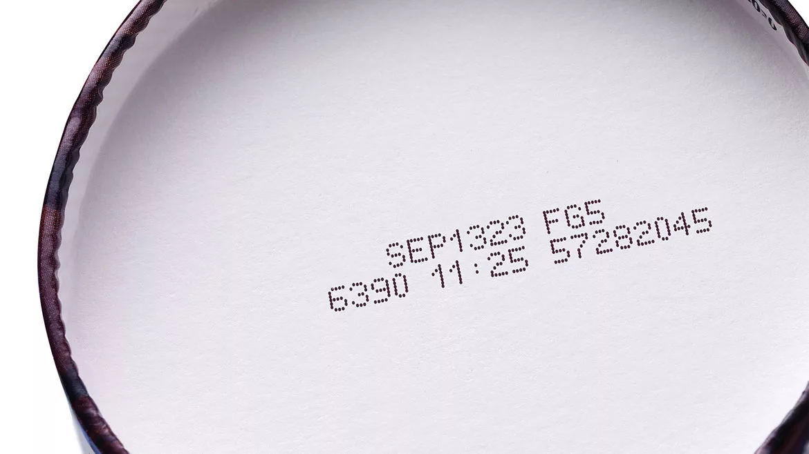 Codings printed with continuous inkjet (CIJ) inks