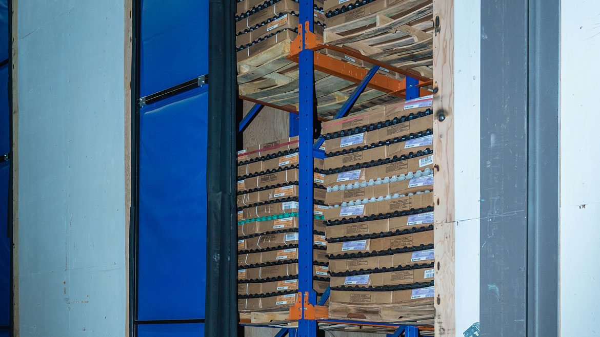 Americold’s Savannah facility has blast freezing capabilities