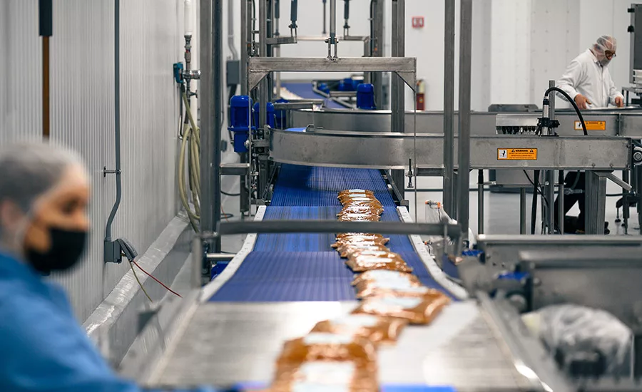 Cafe Spice packaging line