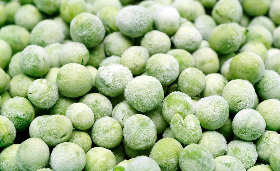 Frozen peas