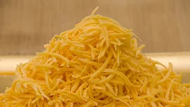 Shredded cheese