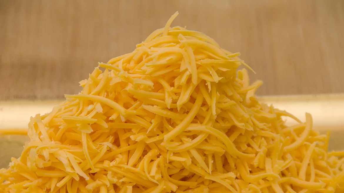 Shredded cheese