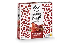 Smartflour Frontangle threemeat pizza