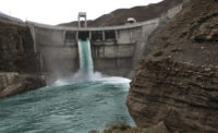 default water dam
