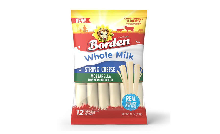 Borden string cheese shreds