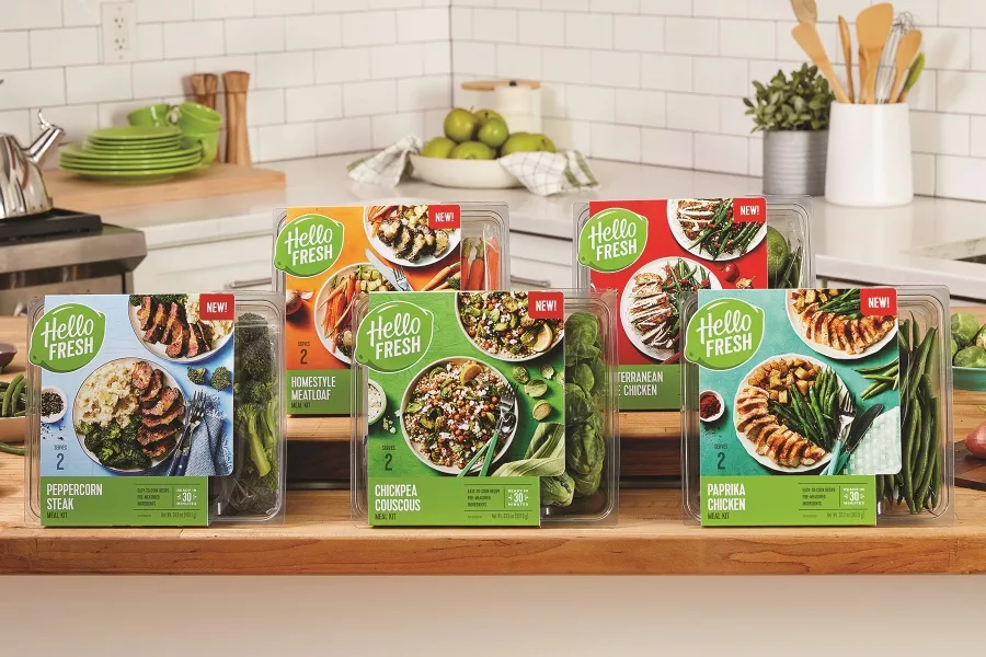 HelloFresh Retail kits