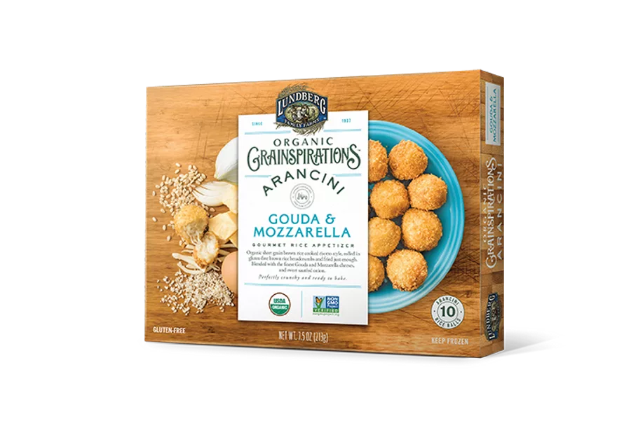 Lundberg Family Farms Arancini GoudaMozzarella