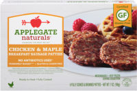Applegate chicken and maple sausages