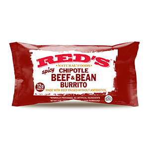 Red's beef burritos