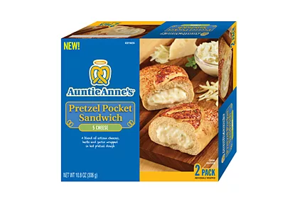 Auntie Anne's pretzel line