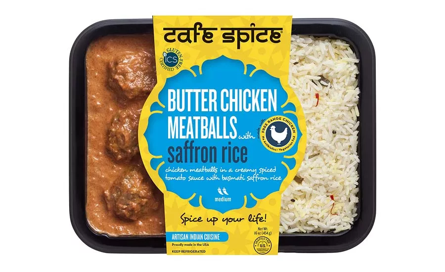 Cafe Spice Butter chicken meatballs