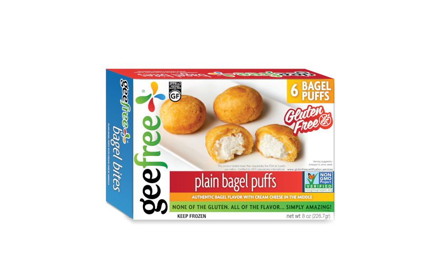 GEEFREE bagel puffs