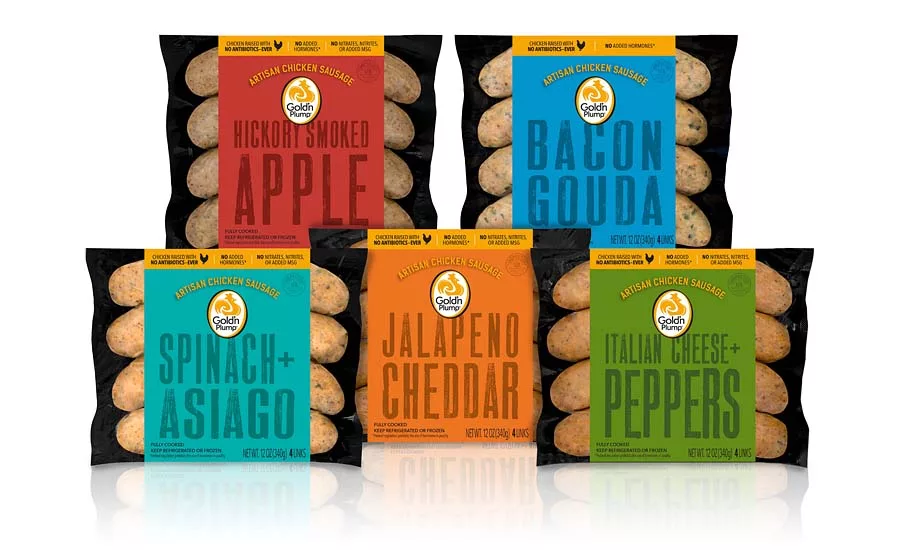 Gold n Plump chicken sausages