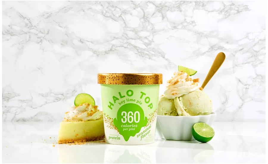 Halo Top key lime pie