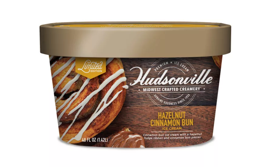 Hudsonville Creamery Hazelnut Cinnamon Bun