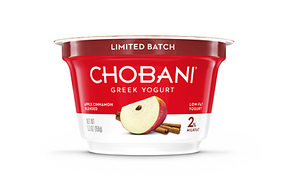 Chobani seasonal Greek yogurt