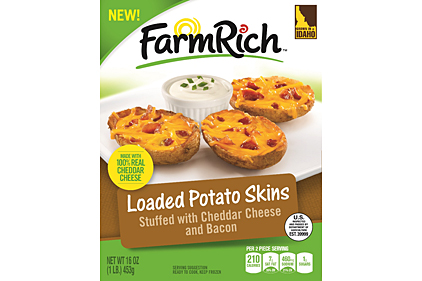 Farm Rich loaded potato skins