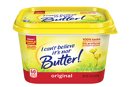 I Can't Believe it's Not Butter