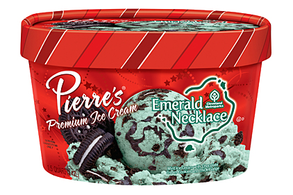 Pierre's Emerald Necklace ice cream