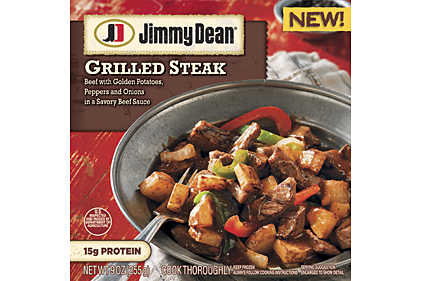 Jimmy Dean grilled steak bowl